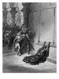 Death of Athaliah  2 Chronicles 23 : 13 - 15