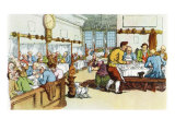 London coffee house by Thomas Rowlandson