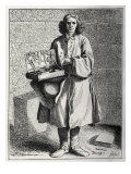 Daily life in French history: a haberdasher (scissors  knives  and combs) in 18th century Paris