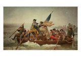 Washington Crossing the Delaware  after a painting by Emanuel Leutze  1851
