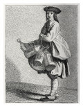 Daily life in French history: a lantern seller in 18th century Paris  France