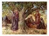 Sarah overhearing the renewal of the promise