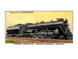 Express Locomotive on the Canadian National Railways  Built 1929