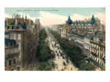 Paris  Boulevard des Italiens  Late 19th Century