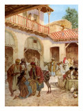 Joseph's brethren at the inn  Genesis 42: 27- 28
