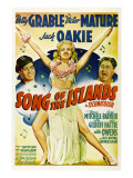 Song of the Islands  Victor Mature  Betty Grable  Jack Oakie  1942
