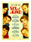 Six of a Kind  Gracie Allen  George Burns  Alison Skipworth  1934