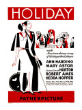 Holiday  Poster Art  1930