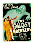 Ghost Breakers  Paulette Goddard  Bob Hope on Window Card  1940