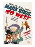Go West  Groucho Marx  Harpo Marx  Chico Marx  Diana Lewis  1940