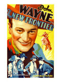 The New Frontier (Aka Frontier Horizon)  John Wayne  Movie Poster Art  1935