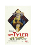 Tom and His Pals  Top to Bottom: Tom Tyler  Frankie Darro  B Eans the Dog  1926