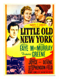 Little Old New York  Richard Greene  Alice Faye  Fred Macmurray on Midget Window Card  1940
