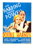 Double Harness  Ann Harding  William Powell on Midget Window Card  1933
