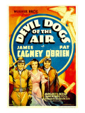 Devil Dogs of the Air  James Cagney  Margaret Lindsay  Pat O'Brien on Midget Window Card  1935