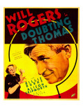 Doubting Thomas  Billie Burke  Will Rogers on Trimmed Window Card  1935