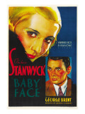 Baby Face  Barbara Stanwyck  George Brent  1933
