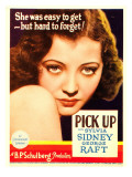Pick-Up  Sylvia Sidney on Midget Window Card  1933