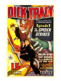 Dick Tracy  Ralph Byrd in 'Episode 1: the Spider Strikes'  1937