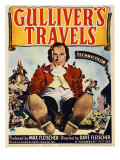 Gulliver's Travels  Midget Window Card  1939