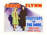 Footsteps in the Dark  Brenda Marshall  Errol Flynn  1941