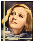 Greta Garbo on Mgm Jumbo Window Card  Portrait Poster  Ca 1932