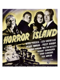 Horror Island  Leo Carrillo  Fuzzy Knight  Peggy Moran  Dick Foran on Window Card  1941