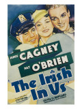 The Irish in Us  Pat O'Brien  Olivia De Havilland  James Cagney on Window Card  1935