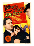 Big City  Spencer Tracy  Luise Rainer on Midget Window Card  1937