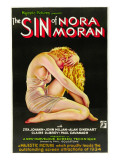 The Sin of Nora Moran  Poster Art  1933