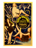 Gold Diggers in Paris  Poster Art  1938
