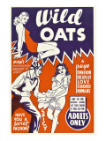 Wild Oats  Poster Art  1940