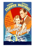 Always Goodbye  Barbara Stanwyck  Herbert Marshall  1938