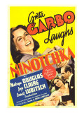 Ninotchka  Greta Garbo  Greta Garbo  Melvyn Douglas on Midget Window Card  1939