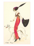 French Fashion  Borzoi