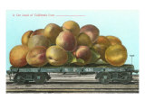 Giant California Plums on Flatbed