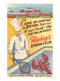 Rickey's Studio Club  Lobster  Palo Alto  California