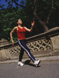 Woman Out on a Fitness Walk