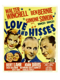 Love and Hisses  Simone Simon  Walter Winchell  Ben Bernie  1937