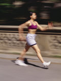 Woman Out on a Fitness Walk