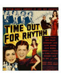 Time Out for Rhythm  Allen Jenkins  Rosemary Lane  Ann Miller  Rudy Vallee on Window Card  1941