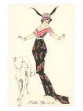 French Fashion  Borzoi