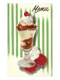 Menu  Parfait Sundae