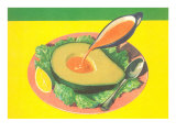 Avocado with French Dressing