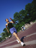 Woman Out on a Fitness Walk