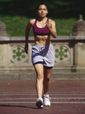 Woman Out on a Fitness Walk