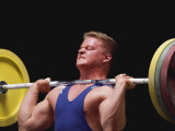 Weightlifter in Action