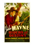Riders of Destiny  John Wayne  Cecilia Parker  1933
