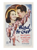Hard to Get  Olivia De Havilland  Dick Powell  1938