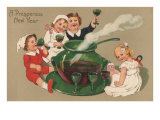 Children Drinking Punch